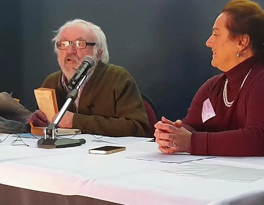Henri Boon répondant aux questions lors de la Journée SBSR 2024.