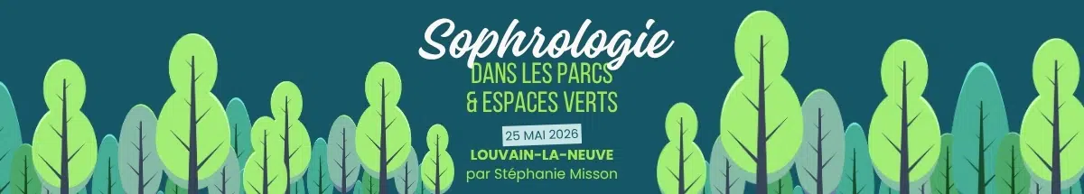 Sophrologie dans les espaces verts à Louvain-la-Neuve