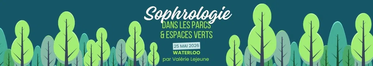 Sophrologie dans les espaces verts à Waterloo